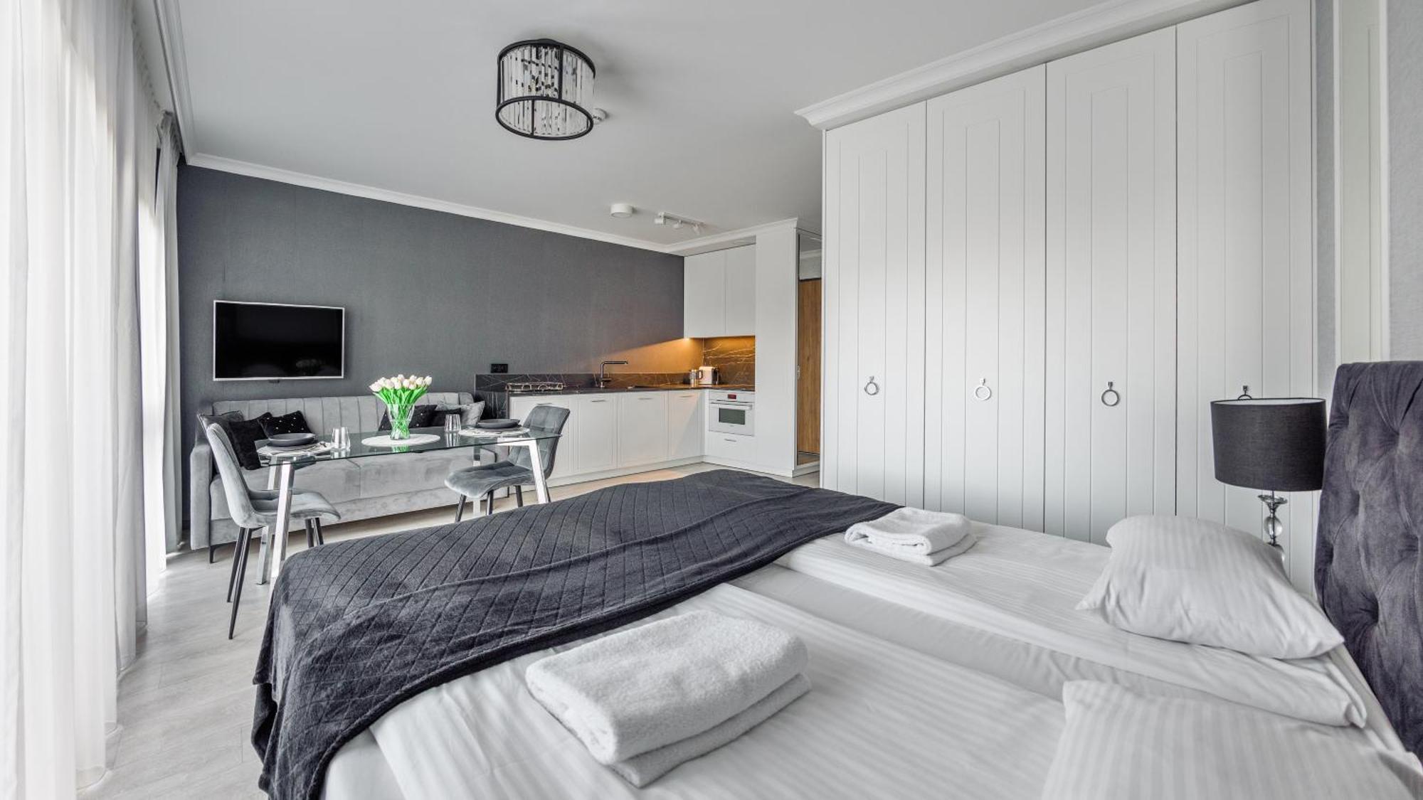 Apartamenty Sun & Snow Nadmotlawie Z Sauna Danzica Esterno foto